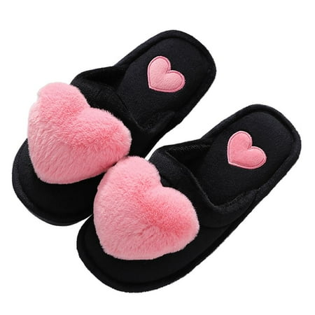 

Pretty Comy Women s Plush SlippersSoft Sliding Indoor Home Slippers