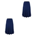 thumbnail image 1 of Guardurnaity midi favorecedora en : plisada de diseño elegante y sexy negra Faldas Diseño favorecedor azul M azul METRO 2piezas, 1 of 6