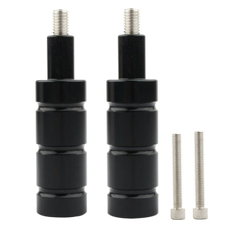 

2pcs Motorcycle Tail Light Lamp Bulb Holder M8 M6 Quality Black