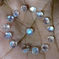 thumbnail image 3 of 7.85Cts Natural White Rainbow Moonstone Round Cabochon Gemstone Bulk Lot, 3 of 4