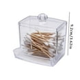 thumbnail image 4 of 2PC 2Pcs Cotton Cotton Jewelry Storage Box Round High Transparent Storage Tank Bag Of Storage Organization And Storage Household Essentials, 4 of 6
