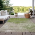 thumbnail image 6 of Addison Rugs Chantille Indoor/Outdoor Transitional Watercolors Olive Washable Rectangle Rug, 3' x 5', 6 of 6