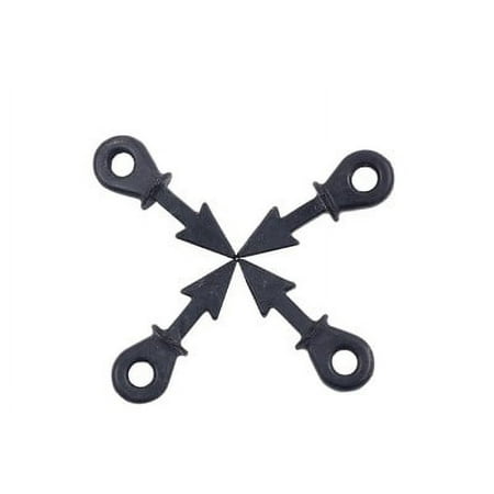 NUOLUX 4Pcs Bow String Dampener Archery Stabilizer Bow Stabilizer Rubber Bowstring Dampener Archery Supplies
