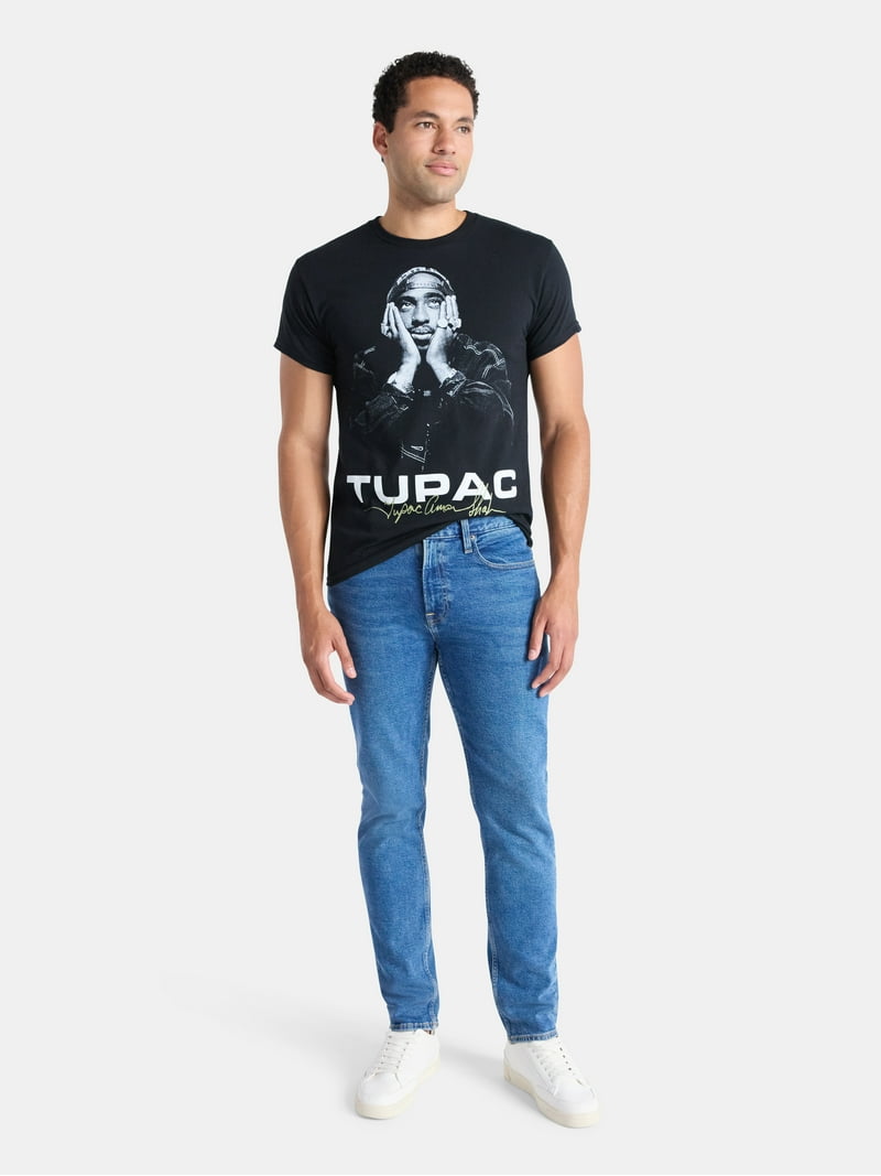 READY MADE 2PAC グラフィックTシャツ SAINT MXXXXXX + 2Pac Printed Cotton-Jersey T-Shirt for Men | MR PORTER