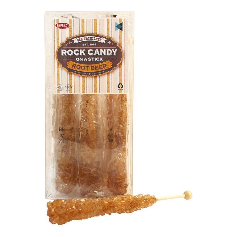 Extra Large Rock Candy Sticks: 36 Espeez Assorted Crystal Rock Candy Sticks  - Candy Party Favors - Bridal Shower Candy - For Birthdays, Weddings,  Receptions, Bridal and Baby Showers - Rock Candy Bulk Assorted (New) 36 Coun