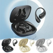 Viflosae Wireless Earbuds Bluetooth Headphones 48hrs Play Back Sport Earphones With LED Display Over-Ear Buds With Earhooks Built-in Mic Headset For Workout Electronics Gadget