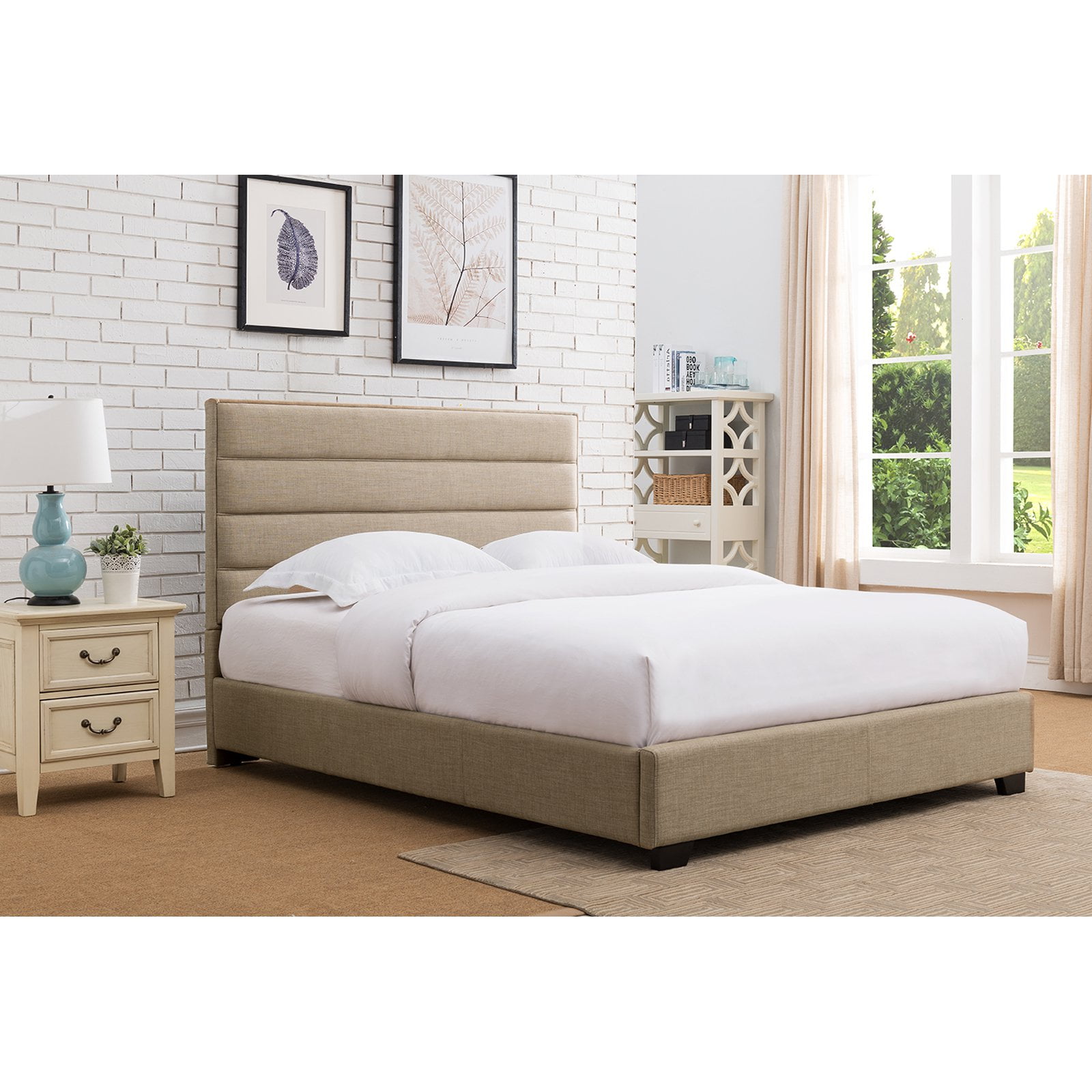 Mantua Dowling Upholstered Platform Bed