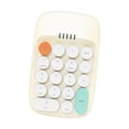 thumbnail image 2 of Teclado numérico para computadora portátil, teclado numérico portátil, silencioso, duradero y resistente. amarillo, 2 of 9