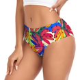 thumbnail image 2 of Balery Colorful Bananas Ropa Interior de Algodón para Mujer con Dibujo – Braguitas Cómodas y Elásticas, Estilo Clásico-X-Large, 2 of 6
