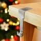 thumbnail image 4 of Gancho de estantería de metal, percha de Navidad para estufa, soporte de decoración de escritorio, gancho de metal para armario, decoración de Navidad para hogar, percha de metal resistente,, 4 of 8