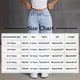 thumbnail image 3 of Cowsor Girls Baggy Jeans Distressed Denim Pants Elastic Waist Wide Leg Jeans for Girls Kids Loose, 3 of 7