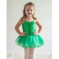 thumbnail image 6 of Oudiya Little Girls Tutu Ballet Leotard Sequin Sparkly Strap Dress Ballerina Outfit Dance Costume for Kids 3-11Y, 6 of 7