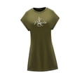 thumbnail image 4 of Vestido de verano para mujer, minivestido para uso diario, desplazamientos, citas, regalo de cumpleaños XL, 4 of 7