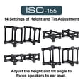 thumbnail image 4 of Soportes de aislamiento para altavoces IsoAcoustics Iso-Stand Series Iso-155, 4 of 7