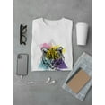 thumbnail image 3 of Colorful Tiger With Boho Style T-Shirt Men -Image by Shutterstock, Male 4X-Large, 3 of 4