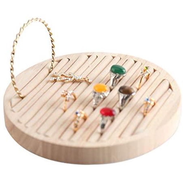 Jewelry Storage Earring Organizer Container,Velvet Jewelry storage Tray Inserts Earring Holder Ring Box Necklace Case for Storage,Display Bracelet Brooch Watch Trays