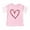 Pink, variant on RTKFRFLM Kids' Fashion Casual Heart Print T-Shirt Short Sleeve Crewneck Graphic Tee Top for Boys & Girls Sweet Summer Cotton Shirt Comfortable Active Wear Stylish Unisex Children's Clothing Size 4-16