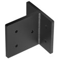 thumbnail image 3 of Base de poste oculta YIDU69Q negra, 8 x 8 pulgadas, ajustable, 2 unidades, 3 of 4