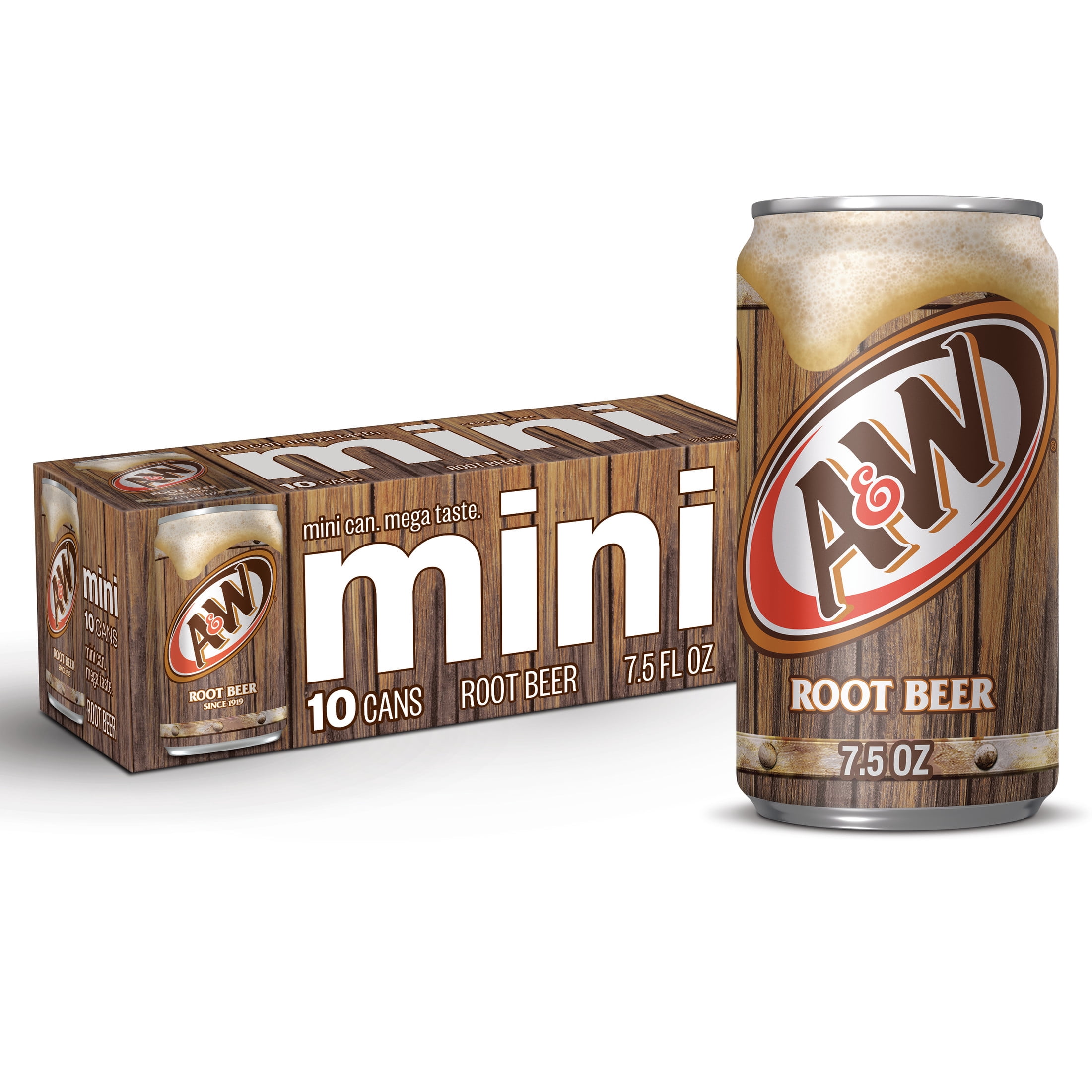 A&W Root Beer Zero Sugar Soda 12oz Cans (Pack of 36) - Walmart.com