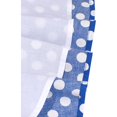 thumbnail image 6 of Sunny Fashion Girls' Sleeveless Polka Dot Cotton Bow Belt Vintage Blue Dress (Big Girls), 6 of 7