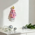 thumbnail image 5 of 3.6" Christmas Tree Night Lights Indoor, Pink Christmas Decorations LED Lights, 360 Degree Swivel Plug with Switch Xmas Tree Night Lights, Cute Bedroom Christmas Ornaments Gifts for Boys Girls, 5 of 5
