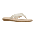 thumbnail image 2 of Sandalias Beira Rio Mujer Blanco Flip-flop Piso Casual blanco 24.5, 2 of 10