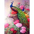 thumbnail image 1 of 30 x 40 cm, El Pavo Real Pintura De Diamante Pintura De Bordado De Diamante Lienzo Pintura 5D Niño Adulto Lote De Diamantes De Imitación Rompecabezas Dibujo Decoración De Pared Dormitorio, 1 of 5