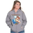 thumbnail image 2 of Chun Li Strong Feminist Girl Power Zip Hoodie Sweatshirt Women Brisco Brands S, 2 of 5