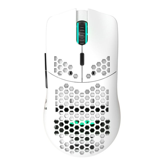Ajazz Wired Gaming Mouse Office Portable Optical Mouse 7 Keys Driver Free Optical Mice Intended for Windows 7/8/10 Computer Accessories White