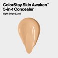 thumbnail image 3 of Revlon ColorStay Skin Awaken Cream Concealer Makeup, Longwear, 025 Light Beige, 0.27 fl oz, 3 of 12