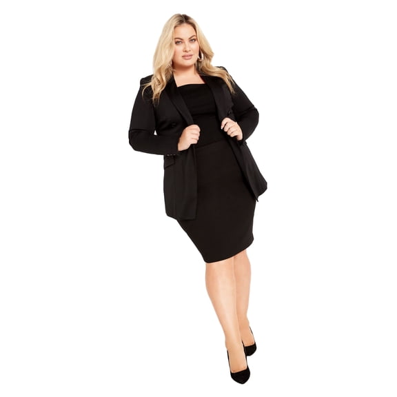 Avenue Women's Plus Size Pia Pencil Skirt