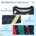 thumbnail image 2 of FORMRS Boys Rash Guard Short Sleeves Swim Shirt Quick Dry UPF 50+ Sun Protection, Sizes 3-12T, Orange Abstract Lines, 2 of 6