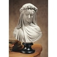 thumbnail image 4 of Design Toscano The Veiled Maiden Sculptural Bust, 4 of 8