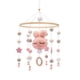 thumbnail image 2 of Bed Rattle Cartoon Plush Rabbit Toys Newborn Crib Mobile Rattle Wool Balls Beads Bed Bell Rotating Wind Chime Nursery Decor heqiyong LED, 2 of 2