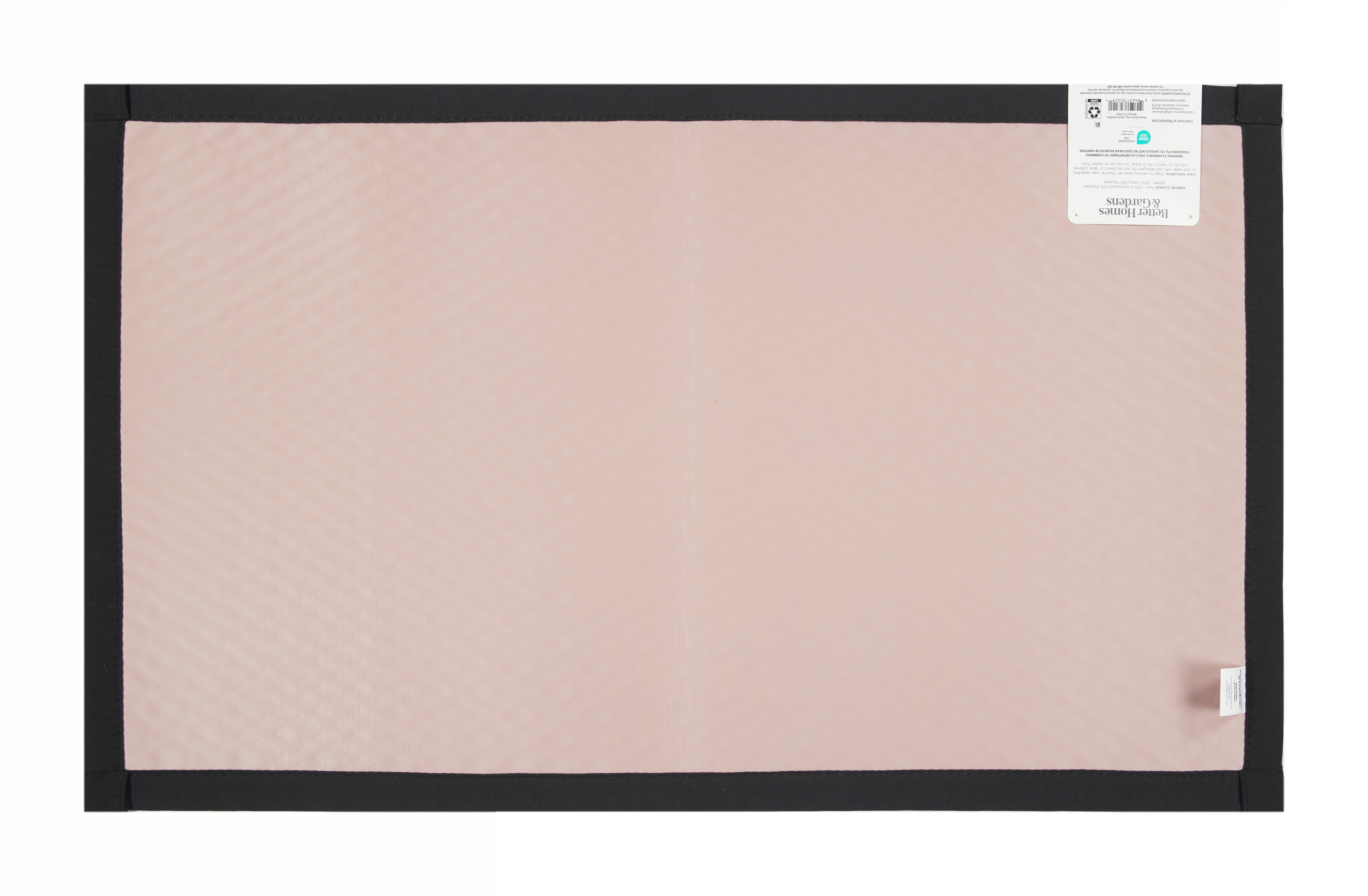 (2 pack) Better Homes & Gardens Black & White Diamond 20" x 34" Indoor Kitchen Rug - 65% Polypropylene, 35% Polyester