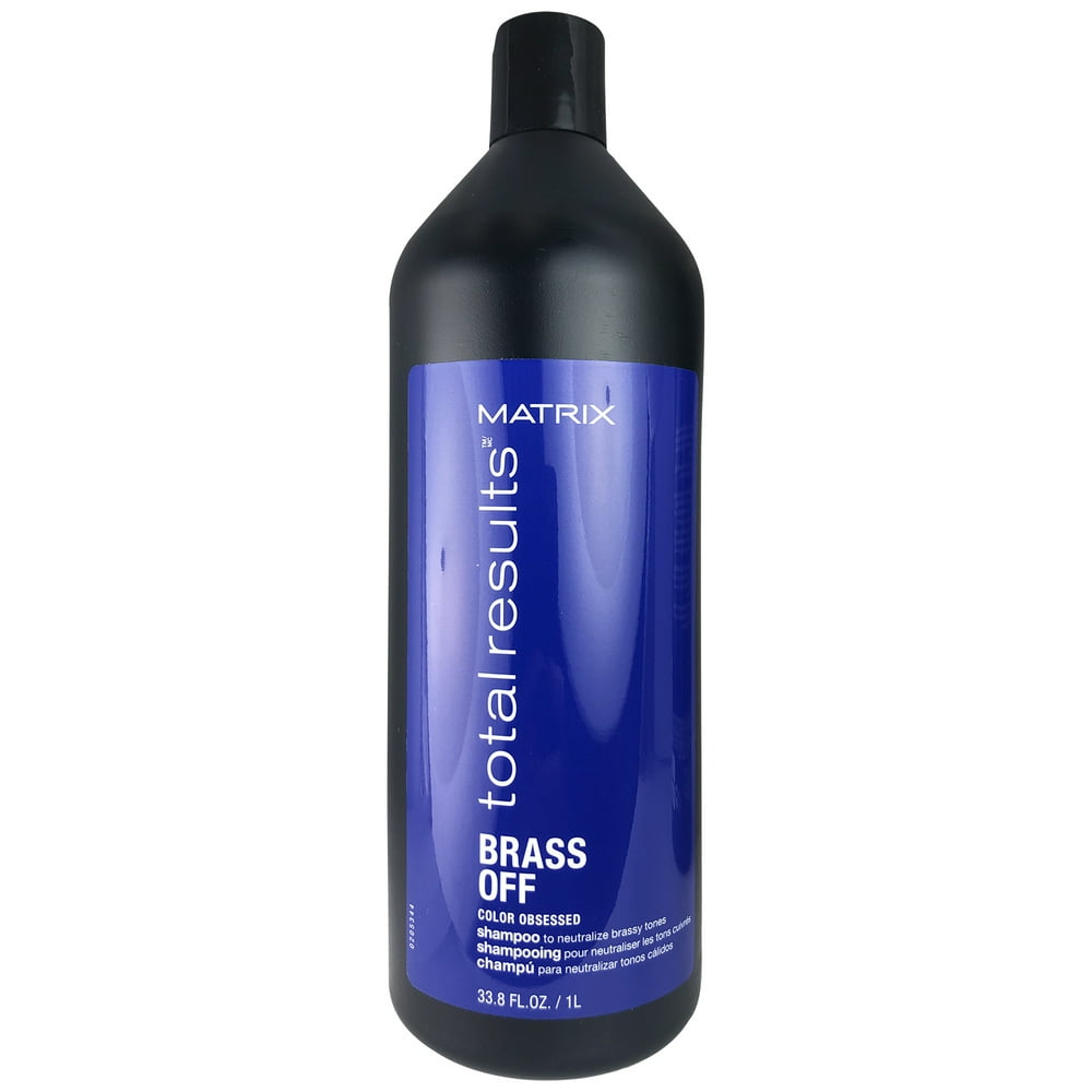 Matrix - Matrix Total Results Brass Off Color Obsessed Shampoo 33.8 oz - Walmart.com - Walmart.com