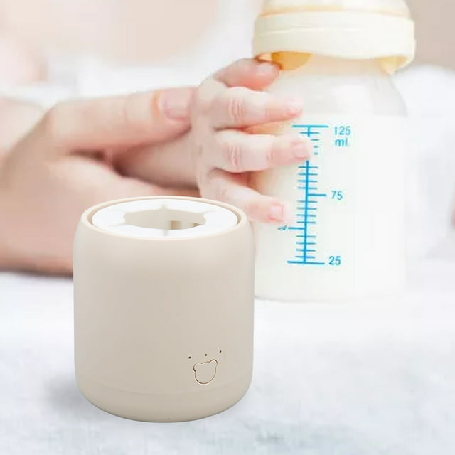 Baby Milk Bottle Shaker, 360 Degree Bidirectional Uniform Rotation Baby Automatic Milk Shaker Low Noise Portable For Home For Baby For Office For Teens