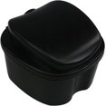 thumbnail image 2 of Dent Art Denture Boxes, Retainer Box Orthodontic Mouth Guard Dental Storage Container/Teeth Storage Box in Black Color (1), 2 of 7
