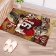 thumbnail image 5 of 3D Printeds Rug, Non-Slip Carpet Rug, Joe Montana, Rug, Sport Rug, Runner Rug, Entry Rug, Motivation Rug, American Football Rug, Modern Rug, 5.2'x7.5' - 160x230 cm, 5 of 7
