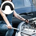 thumbnail image 1 of LITINKIMI Car Heater Core Hose Black Rubber U Shape Bypass Hose for Engine Cooling System, 1 of 8