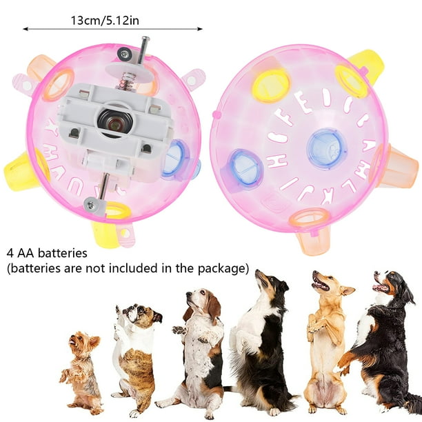 Battery operated bouncing 2025 ball for dogs