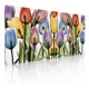 thumbnail image 1 of Cuadro Decorativo Moderno Canvas Para Sala Tulipanes Color, 1 of 5