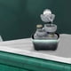 thumbnail image 3 of Decoración de agua eléctrica del escritorio con el de iluminada LED - cubierta interior de decorativ Baoblaze Fuente de la mesa, 3 of 7