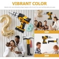 thumbnail image 3 of Miangastore 6 Pcs Outils de Réparation de Construction Ballons Fête Ballons Anniversaire, 3 of 9