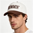 thumbnail image 2 of LiuXxxx Embroidered Baseball Caps Patchwork Trucker Dad Hop Hat Brown, 2 of 4