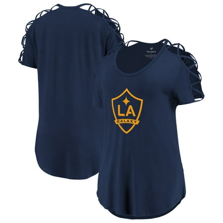 LA Galaxy Fanatics Branded Women's Iconic Best Comeback T-Shirt - (Best Comebacks In Soccer History)
