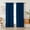 Classic Blue, variant on Blackout Curtains 84 Inches Long 2 Panels, Black Out Drapes for Bedroom or Living Room, Back Tab and Rod Pocket Top, Set of Two, Mustard Yellow, 52" Wide and 84" Length.