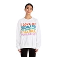thumbnail image 3 of I Love My Husband But Sometimes I Wanna Square Up, Funny Wife Sweatshirt, 3 of 5