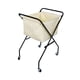 thumbnail image 4 of Carro para La Ropa Plegable con Ruedas, Bolsa Interior Extraíble, Altura 82 Cm, Elegante Cesto para La Ropa Multifuncional con Ruedas, Estructura de M, 4 of 9
