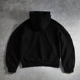 thumbnail image 4 of CFLVAEK Oversized Hoodies for Men Loose Fitted Long Sleeve Hooded Sweatshirts Big and Tall Fashion Fall Pullover Tops Black XXL, 4 of 8